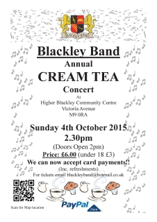 Cream Tea 2015 poster